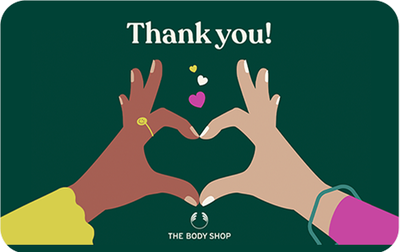 Thank You! gift card design