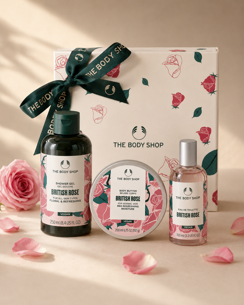 British Rose Indulgence Gift Set