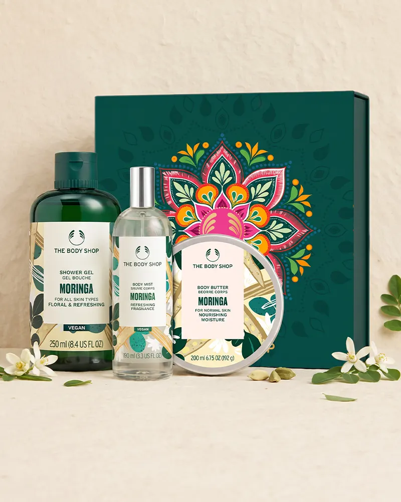 Nourish & Flourish Moringa Body Care Gift Set